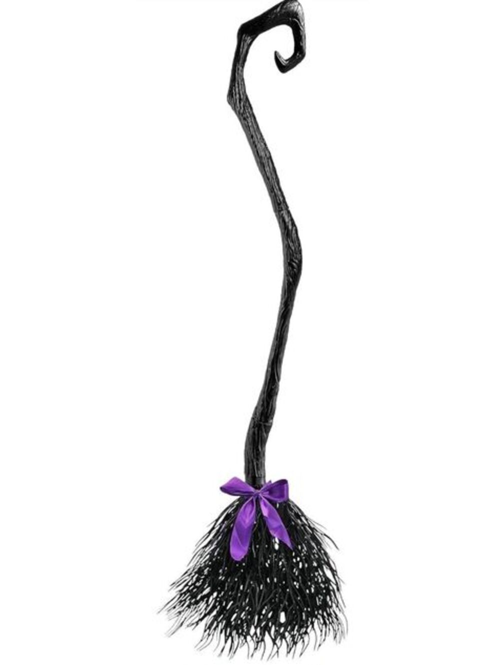 Halloween Witch Broomstick Prop Costume with Colorful Bows NEW